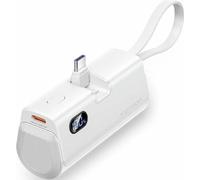 Powerbank Vention Display Led 4800Mah 22.5W Fhqw0 (Blanc)