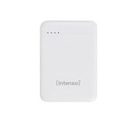 Powerbank XS5000 - Banque d'alimentation - 5000 mAh - 2.1 A - 2 connecteurs de sortie (USB, USB-C) - sur le câble : USB-C - blanc