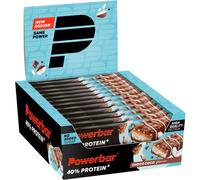 Powerbar 40% Protein+ Crisp Bar Chocolat 12x40g ONE-SIZE Noir