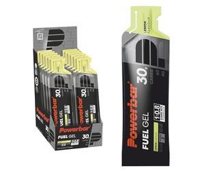 Powerbar - Black Line - Fuel 30 Gel - Lemon - 12x50ml - Gel énergétique riche en glucides - Sans caféine