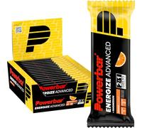 Powerbar - Energize Advanced - Orange - 15x55g - Barre Énergétique Riche en Glucides - Magnésium et Sodium
