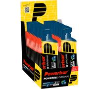 PowerBar PowerGel Original Cassis – 24 x 41 g – Riche en glucides, sodium, 50 mg de caféine