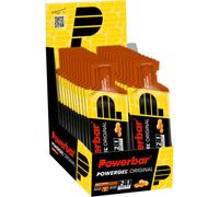 Powerbar Powergel Original Energy Gels Box Peanut 41g 24 Units Jaune,Gris