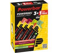 PowerBar Pack Powergel Multisaveurs (3+1) 4x41 g - Fruits rouges, citron, fraise, banane