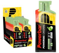 Powerbar Powergel Energy Gels Box Green Apple 41g 24 Units Jaune,Gris Grey