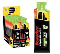 PowerBar PowerGel Hydro Mojito 24x67ml - Gel Énergétique à Haute Teneur en Carbone + C2MAX Magnésium et Sodium + 51mg Caféine