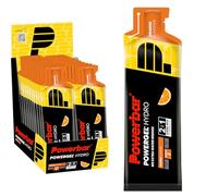 Powerbar PowerGel Hydro Orange 24x67ml - Gel Énergétique à Haute Teneur en Carbone + Magnésium et Sodium