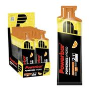 Powerbar - PowerGel Hydro - Orange - 24x67ml - Gel énergétique riche en glucides - Sodium - Sans caféine