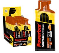 PowerBar PowerGel Original Salty Peanut 24x41g - Gel Énergétique à Haute Teneur en Carbone + Sodium