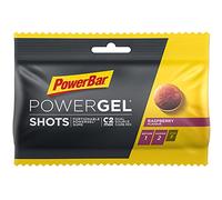Powerbar PowerGel Shots Framboise 24x60g - Gel Énergétique à Haute Teneur en Carbone +Magnésium et Sodium