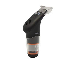 POWERBREATHE Plus I Noir I Haute résistance I Entraîneur respiratoire pour renforcer les muscles respiratoires I Entraîneur musculaire d'inspiration avec 11 niveaux I Appareil d'entraînement