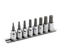 Powerbuilt 642405 3/20,3 cm Drive métrique Douille hexagonale Set, 8 pièces