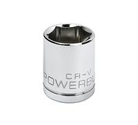 Powerbuilt 940100 1/5,1 cm Dr. 6 PT. métrique Standard Socket, 23 mm
