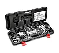 Powerbuilt 940369 Kit d'outils d'extracteur de marteau coulissant, extracteur de mâchoire, retrait des joints et roulements de voiture, véhicules à traction avant et arrière - Argent