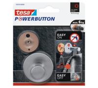 Powerbutton Crochet adhésif Classic, rond