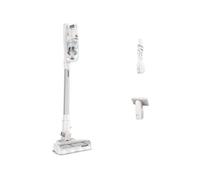 Powerclean - Aspirateur Balai sans fil - 200 W - 40 min - 0,4 L - Blanc / Argenté