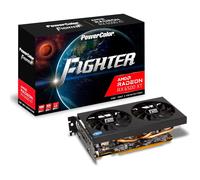 POWERCOLOR AMD RADEON RX 6500 XT FIGHTER 4GB GDDR6 CARTE VIDÉO GAMING ÉDITION