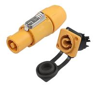 Powercon adaptateur connecteur 3Pin 20A 250V mâle femelle panneau monté tête Haut-parleur connecteur d'alimentation imperméable à l'eau Audio Vidéo périphérique (Input)