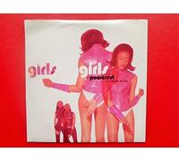 Powercut - Powercut Girls 7" Slam Jam YZ570 EX/EX 1991 picture sleeve with promo sticker on rear, a-side is Trumpet Mix, b-side is Original Jam, featuring Nubian Prinz
