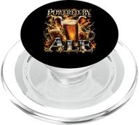 Powered by Ale Beer Lover Funny Craft Beer Beer PopSockets PopGrip pour MagSafe