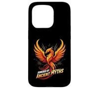 Powered by Ancient Myths Phoenix Fire Bird Coque pour iPhone 15 Pro