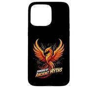 Powered by Ancient Myths Phoenix Fire Bird Coque pour iPhone 15 Pro Max