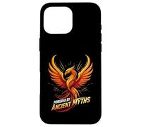 Powered by Ancient Myths Phoenix Fire Bird Coque pour iPhone 16 Pro Max