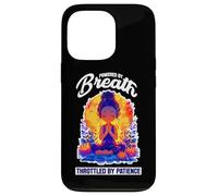 Powered by Breath THROTTLED by Patience Coque pour iPhone 13 Pro