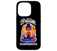 Powered by Breath THROTTLED by Patience Coque pour iPhone 14 Pro