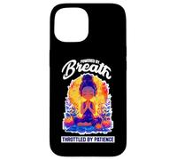 Powered by Breath THROTTLED by Patience Coque pour iPhone 15