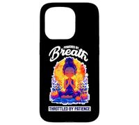 Powered by Breath THROTTLED by Patience Coque pour iPhone 15 Pro