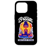 Powered by Breath THROTTLED by Patience Coque pour iPhone 16 Pro
