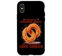 Powered by Cinnamon Sugar and a suspiciously Long Churro Coque pour iPhone X/XS