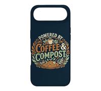 Powered by Coffee & Compost Funny Gardener Coque pour iPhone Air