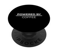 Powered by Coffee PopSockets PopGrip Adhésif