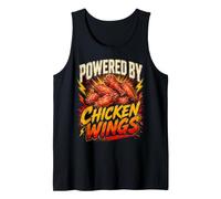 Powered by Crispy Fried Chicken Fan of Wings Débardeur