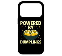 Powered by Dumplings Funny Food Humour Design Coque pour iPhone 17 Pro