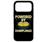 Powered by Dumplings Funny Food Humour Design Coque pour iPhone 17 Pro Max