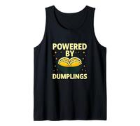 Powered by Dumplings Funny Food Humour Design Débardeur