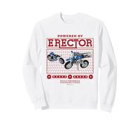 Powered by Erector Modèle Moto rétro 5 en 1 Sweatshirt