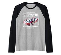 Powered by Erector Supercar 25-en-1 Retro Manche Raglan