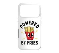 Powered by Fries Alimenté par des Frites Boutique de Frites Coque pour iPhone 17 Pro