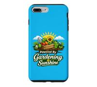 Powered by Gardening and Sunshine Funny Coque pour iPhone 7 Plus/8 Plus