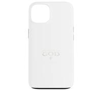 Powered by God Christian Faith T-Shirt Coque pour iPhone 13