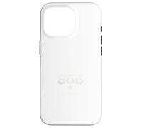 Powered by God Christian Faith T-Shirt Coque pour iPhone 16 Pro