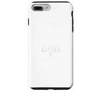 Powered by God Christian Faith T-Shirt Coque pour iPhone 7 Plus/8 Plus