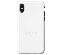 Powered by God Christian Faith T-Shirt Coque pour iPhone X/XS