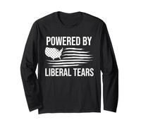 Powered by Liberal Tears Flag Anti Liberal Make Liberals Cry Manche Longue