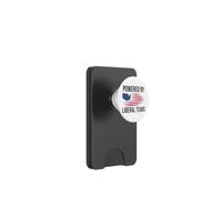 Powered by Liberal Tears Flag Anti Liberal Make Liberals Cry PopSockets PopWallet pour MagSafe