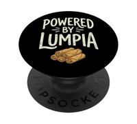 Powered by Lumpia Rouleau De Printemps Philippines PopSockets PopGrip Adhésif